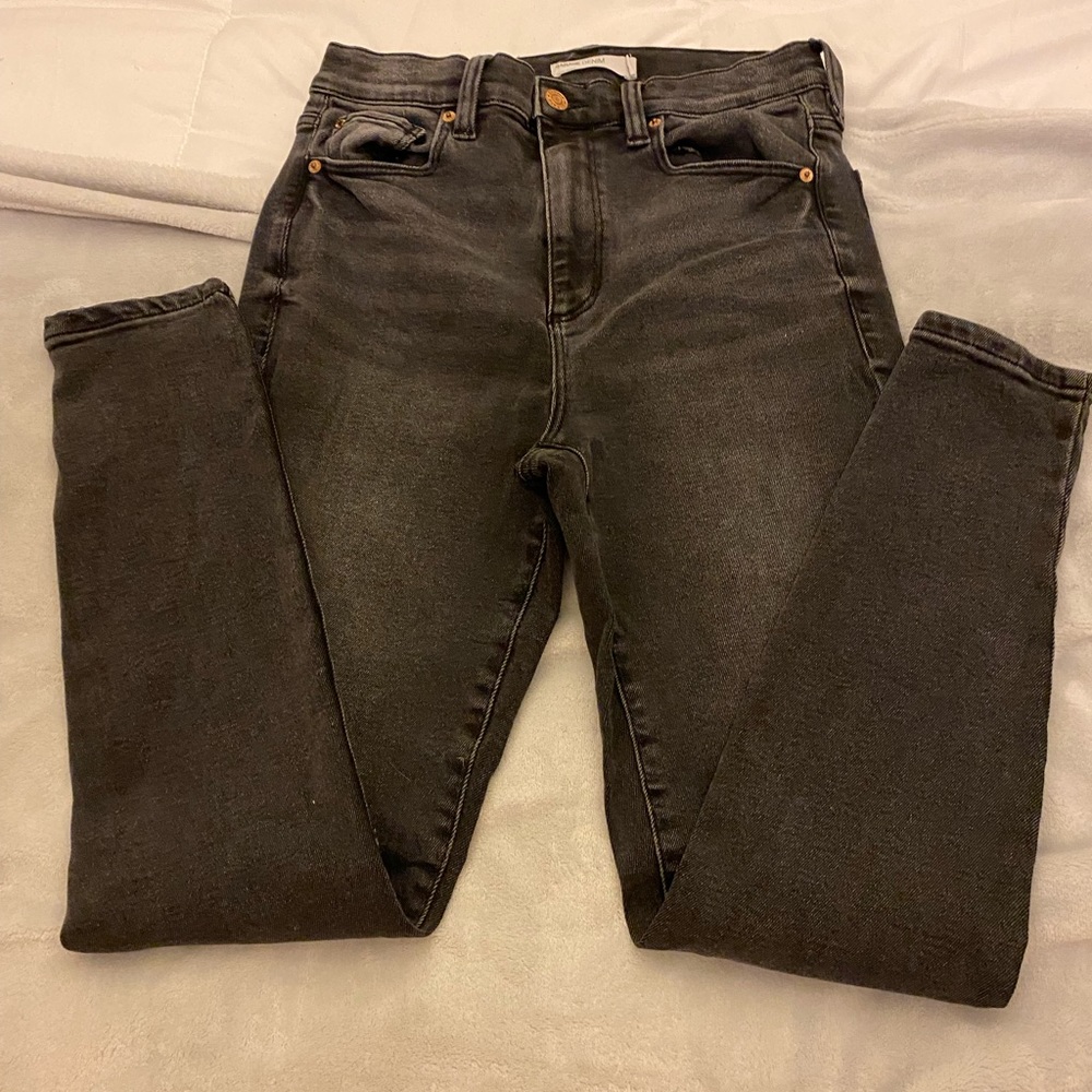 Black Garage Skinny Jeans